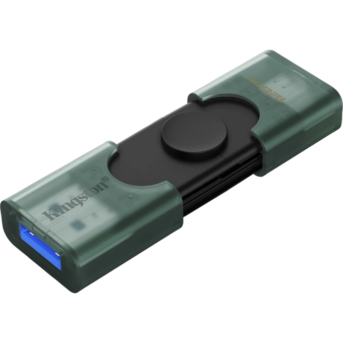 Флеш-накопитель KINGSTON 128 Gb USB-A + USB-C 3.2 Gen 1 DataTraveler DuoG2 DTDEG2/128GB