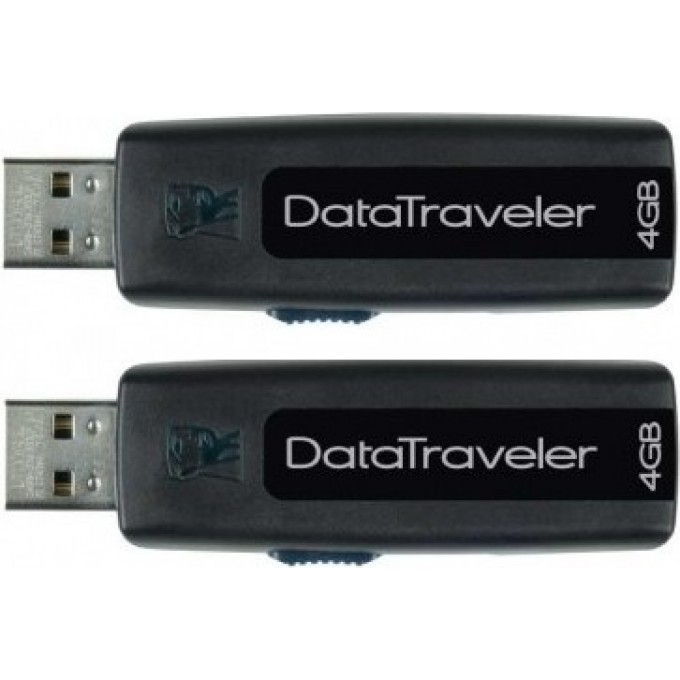 Флешка KINGSTON 4GB Pen Drives USB DT100-4GB-2P 315617 Флешка KINGSTON 4GB Pen Drives USB DT100-4GB-2P 315617