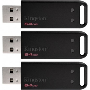 Флешка KINGSTON 64GB DT20/64GB-3P