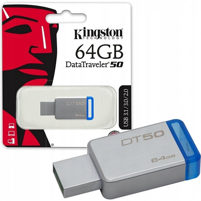 Флешка KINGSTON 64GB DT50-64GB 541859 Флешка KINGSTON 64GB DT50-64GB 541859