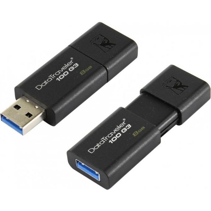Флешка KINGSTON 8GB DT100G3-8GB 407128 Флешка KINGSTON 8GB DT100G3-8GB 407128