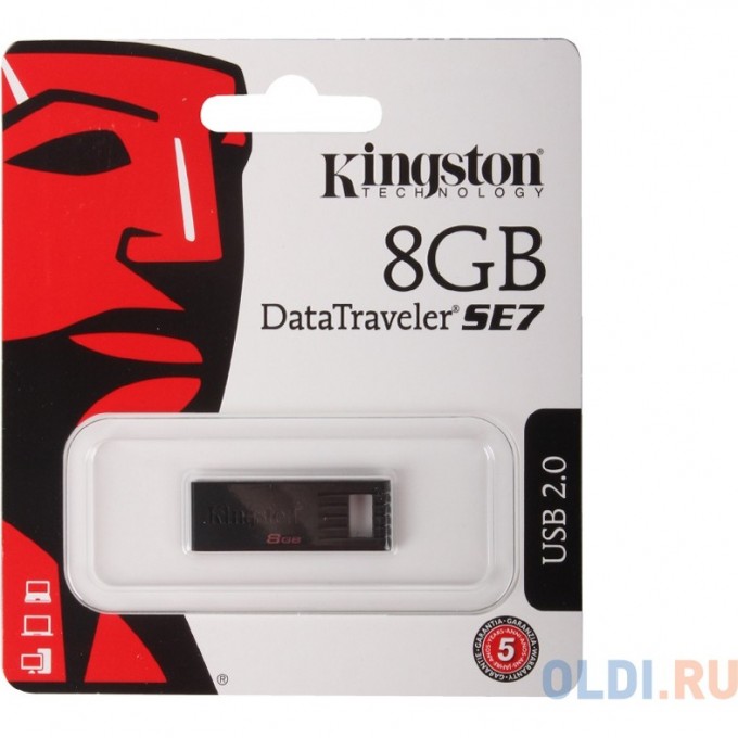 Флешка KINGSTON 8GB DTSE7-8GB 451107 Флешка KINGSTON 8GB DTSE7-8GB 451107