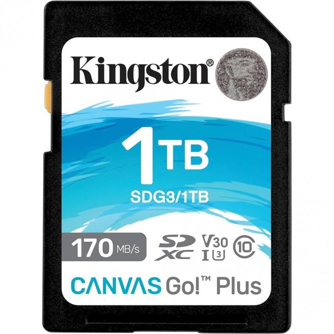 Карта памяти 1Tb SD KINGSTON CANVAS GO! PLUS () SDG3/1TB Карта памяти 1Tb SD KINGSTON CANVAS GO! PLUS () SDG3/1TB