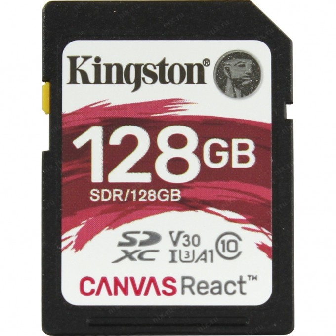 Карта памяти KINGSTON 128GB SDR-128GB 573459 Карта памяти KINGSTON 128GB SDR-128GB 573459
