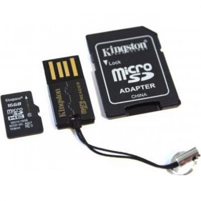 Карта памяти KINGSTON 16GB MBLY4G2-16GB 357151 Карта памяти KINGSTON 16GB MBLY4G2-16GB 357151
