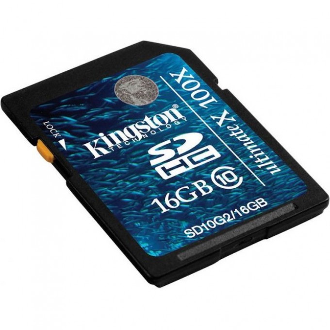 Карта памяти KINGSTON 16GB SD10G2-16GB 354269 Карта памяти KINGSTON 16GB SD10G2-16GB 354269
