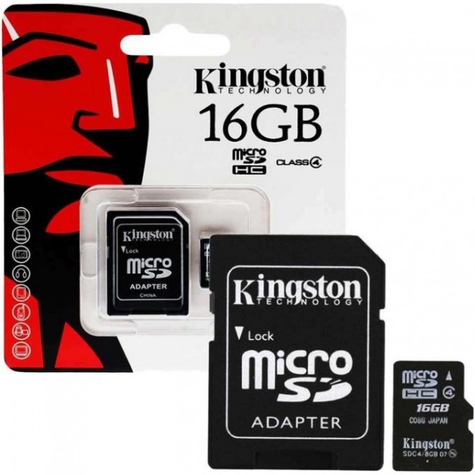 Карта памяти KINGSTON 16GB SDCIT2/16GBSP 668482 Карта памяти KINGSTON 16GB SDCIT2/16GBSP 668482