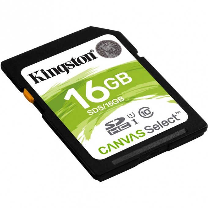 Карта памяти KINGSTON 16GB SDS-16GB 594908 Карта памяти KINGSTON 16GB SDS-16GB 594908