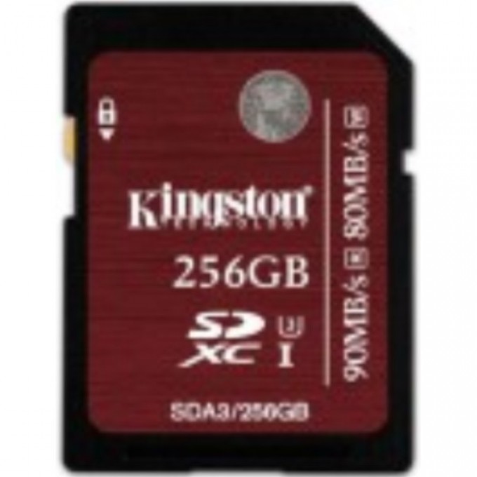 Карта памяти KINGSTON 256GB SDA3-256GB 499095 Карта памяти KINGSTON 256GB SDA3-256GB 499095