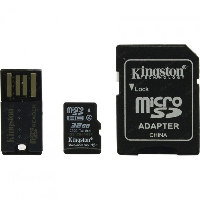 Карта памяти KINGSTON 32GB MBLY4G2-32GB 399897 Карта памяти KINGSTON 32GB MBLY4G2-32GB 399897