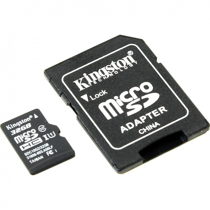 Карта памяти KINGSTON 32GB SDC10G2-32GB 504327 Карта памяти KINGSTON 32GB SDC10G2-32GB 504327