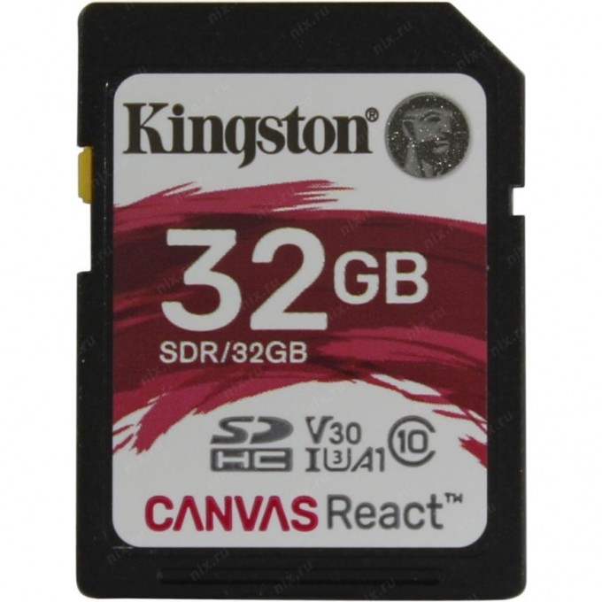 Карта памяти KINGSTON 32GB SDR-32GB 597131 Карта памяти KINGSTON 32GB SDR-32GB 597131