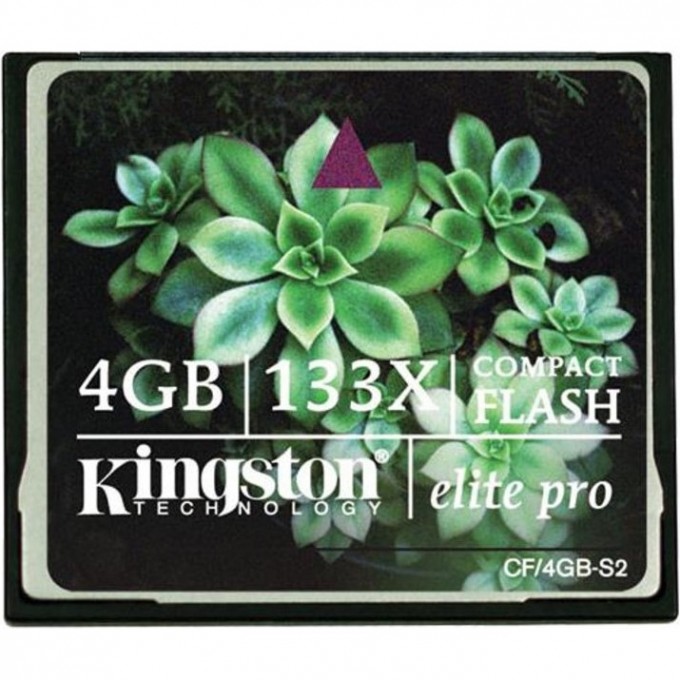 Карта памяти KINGSTON 4GB CF-4GB-S2 270079 Карта памяти KINGSTON 4GB CF-4GB-S2 270079