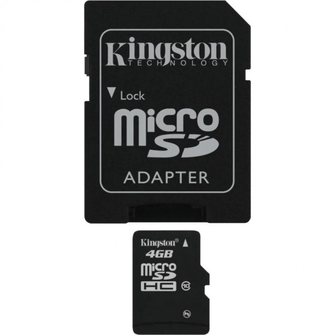 Карта памяти KINGSTON 4GB class10 microSDHC SDC10-4GB 351518 Карта памяти KINGSTON 4GB class10 microSDHC SDC10-4GB 351518