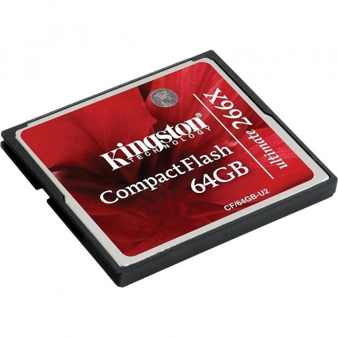 Карта памяти KINGSTON 64GB CF-64GB-U2 492661 Карта памяти KINGSTON 64GB CF-64GB-U2 492661