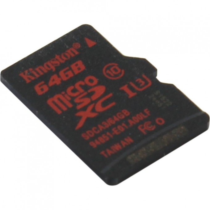 Карта памяти KINGSTON 64GB SDCA3-64GBSP 532906 Карта памяти KINGSTON 64GB SDCA3-64GBSP 532906