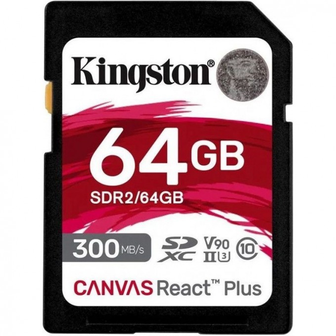 Карта памяти KINGSTON 64GB SDR-64GB 599065 Карта памяти KINGSTON 64GB SDR-64GB 599065