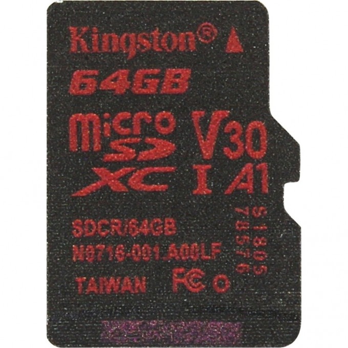Карта памяти KINGSTON SDCR/64GBSP 604078 Карта памяти KINGSTON SDCR/64GBSP 604078