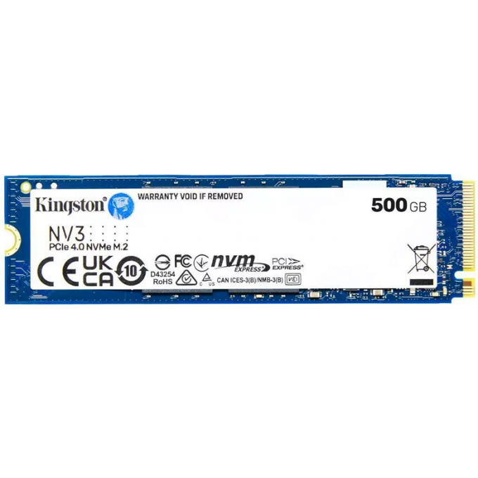 Накопитель SSD 500Gb KINGSTON NV3 () SNV3S/500G Накопитель SSD 500Gb KINGSTON NV3 () SNV3S/500G