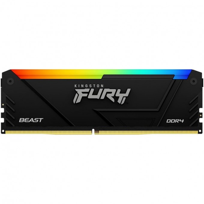 Оперативная память 16Gb DDR4 3733MHz KINGSTON FURY BEAST RGB () KF437C19BB12A/16 Оперативная память 16Gb DDR4 3733MHz KINGSTON FURY BEAST RGB () KF437C19BB12A/16