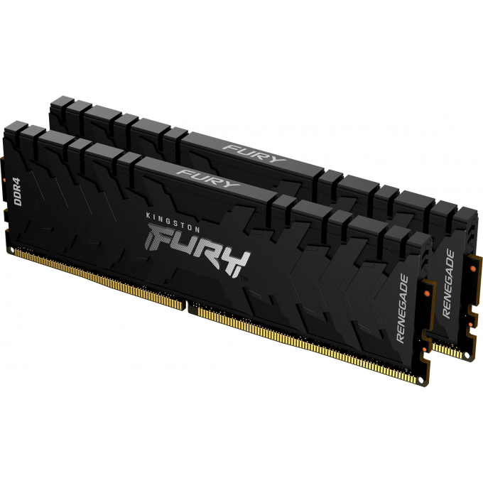 Оперативная память 16Gb DDR4 4800MHz KINGSTON FURY RENEGADE BLACK () (2x8Gb KIT) KF448C19RB2K2/16 Оперативная память 16Gb DDR4 4800MHz KINGSTON FURY RENEGADE BLACK () (2x8Gb KIT) KF448C19RB2K2/16