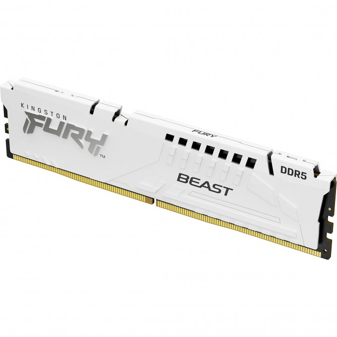 Оперативная память 16Gb DDR5 6000MHz KINGSTON FURY BEAST WHITE () KF560C40BW-16 Оперативная память 16Gb DDR5 6000MHz KINGSTON FURY BEAST WHITE () KF560C40BW-16