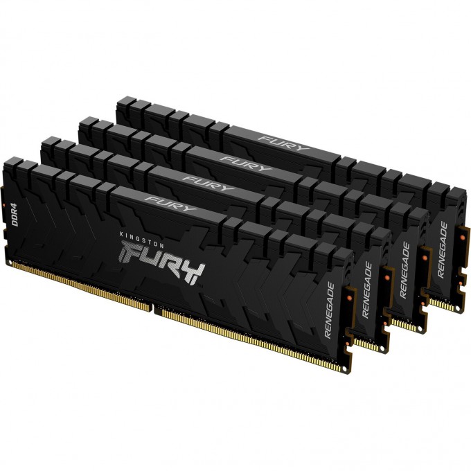Оперативная память 32Gb DDR4 2666MHz KINGSTON FURY RENEGADE () (4x8Gb KIT) KF426C13RBK4/32 Оперативная память 32Gb DDR4 2666MHz KINGSTON FURY RENEGADE () (4x8Gb KIT) KF426C13RBK4/32