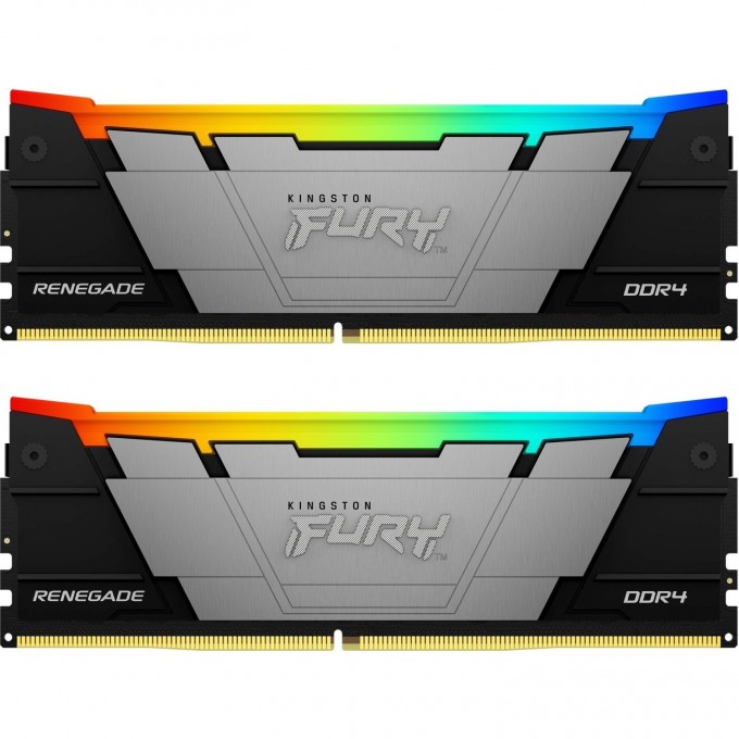 Оперативная память 32Gb DDR4 3600MHz KINGSTON FURY RENEGADE RGB () (2x16Gb KIT) KF436C16RB12AK2/32 Оперативная память 32Gb DDR4 3600MHz KINGSTON FURY RENEGADE RGB () (2x16Gb KIT) KF436C16RB12AK2/32