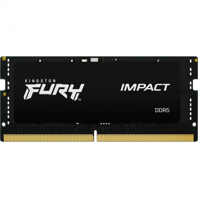 Оперативная память 32Gb DDR5 5600MHz KINGSTON FURY IMPACT SO-DIMM () (2x16Gb KIT) KF556S40IBK2-32 Оперативная память 32Gb DDR5 5600MHz KINGSTON FURY IMPACT SO-DIMM () (2x16Gb KIT) KF556S40IBK2-32