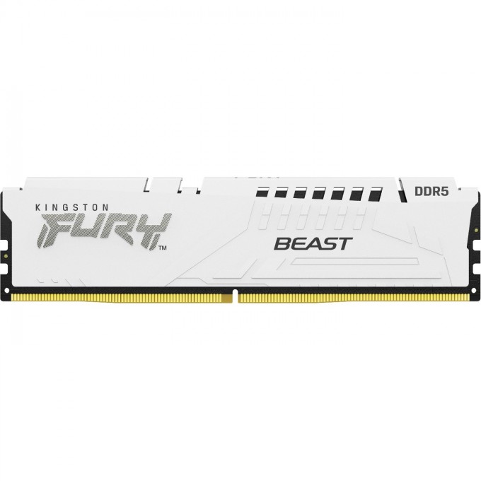 Оперативная память 64Gb DDR5 5600MHz KINGSTON FURY BEAST WHITE () (2x32Gb KIT) KF556C40BWK2-64 Оперативная память 64Gb DDR5 5600MHz KINGSTON FURY BEAST WHITE () (2x32Gb KIT) KF556C40BWK2-64