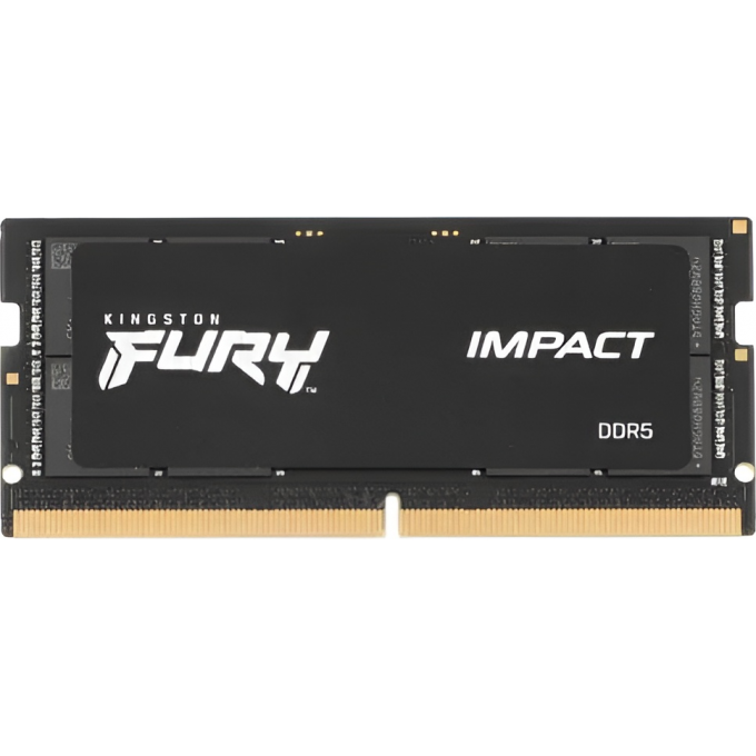 Оперативная память 64Gb DDR5 5600MHz KINGSTON FURY IMPACT SO-DIMM () (2x32Gb KIT) KF556S40IBK2-64 Оперативная память 64Gb DDR5 5600MHz KINGSTON FURY IMPACT SO-DIMM () (2x32Gb KIT) KF556S40IBK2-64