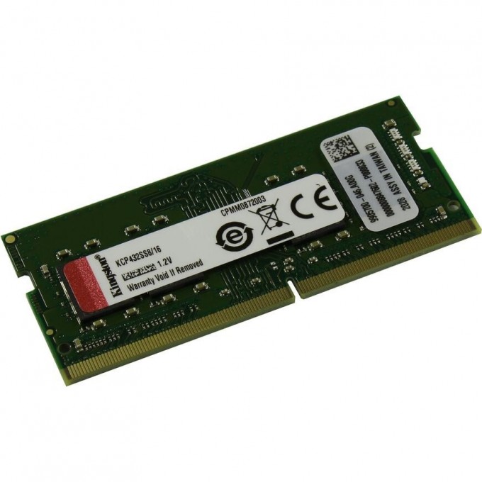 Оперативная память KINGSTON Branded KCP432SS8/8 Оперативная память KINGSTON Branded KCP432SS8/8