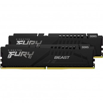 Память оперативная KINGSTON FURY BEAST BLACK XMP 32GB 6400MT/s DDR5 CL32 DIMM (Kit of 2) Память оперативная KINGSTON FURY BEAST BLACK XMP 32GB 6400MT/s DDR5 CL32 DIMM (Kit of 2)
