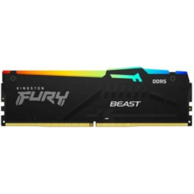 Память оперативная KINGSTON FURY BEAST RGB EXPO 32GB 5600MT/s DDR5 CL36 DIMM KF556C36BBEA-32