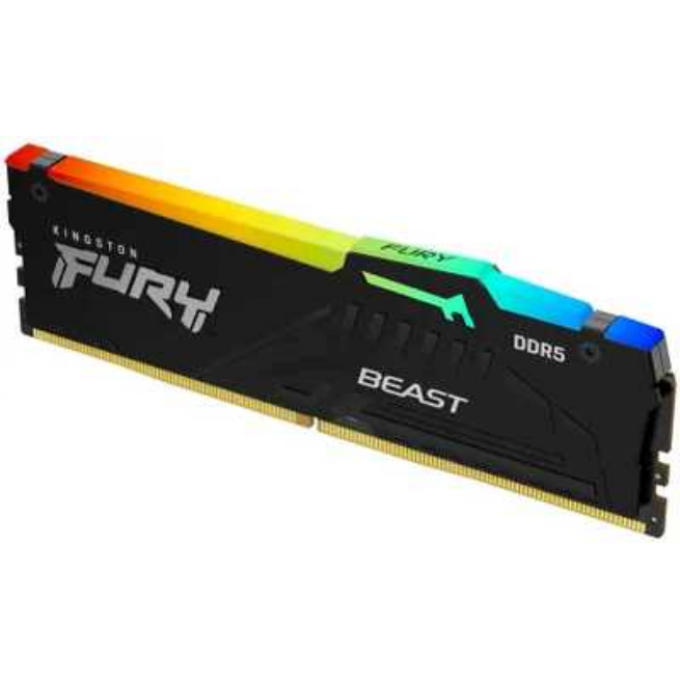 Память оперативная KINGSTON FURY BEAST RGB EXPO 8GB 5600MT/s DDR5 CL36 DIMM KF556C36BBEA-8 Память оперативная KINGSTON FURY BEAST RGB EXPO 8GB 5600MT/s DDR5 CL36 DIMM KF556C36BBEA-8