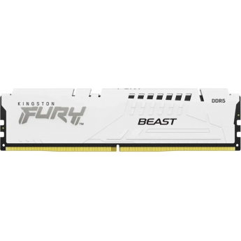 Память оперативная KINGSTON FURY BEAST WHITE XMP 16GB 6000MT/s DDR5 CL30 DIMM
