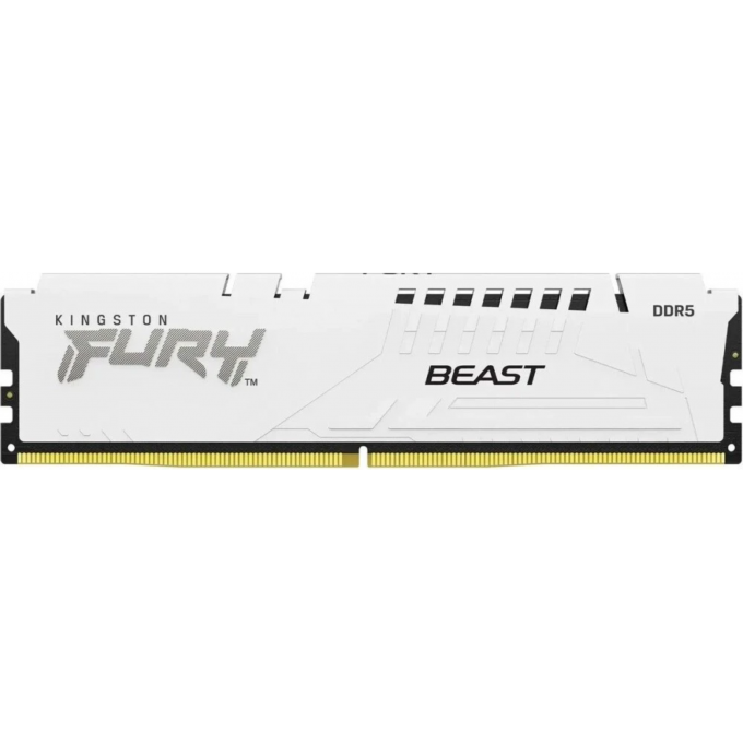 Память оперативная KINGSTON FURY BEAST WHITE XMP 16GB 6000MT/s DDR5 CL30 DIMM KF560C30BW-16 Память оперативная KINGSTON FURY BEAST WHITE XMP 16GB 6000MT/s DDR5 CL30 DIMM KF560C30BW-16