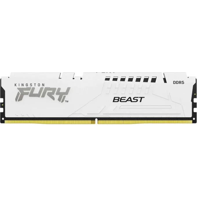 Память оперативная KINGSTON FURY BEAST WHITE XMP 16GB 6800MT/s DDR5 CL34 DIMM KF568C34BW-16 Память оперативная KINGSTON FURY BEAST WHITE XMP 16GB 6800MT/s DDR5 CL34 DIMM KF568C34BW-16