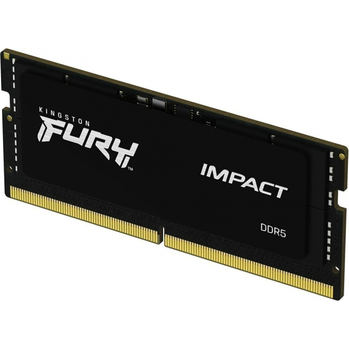 Память оперативная KINGSTON FURY IMPACT PNP 8GB 4800MT/s DDR5 CL38 SODIMM KF548S38IB-8 Память оперативная KINGSTON FURY IMPACT PNP 8GB 4800MT/s DDR5 CL38 SODIMM KF548S38IB-8