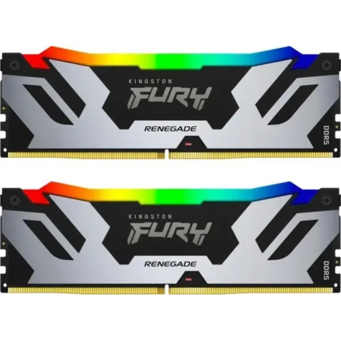 Память оперативная KINGSTON FURY RENEGADE RGB XMP 32GB 8000MT/s DDR5 CL38 DIMM KF580C38RSAK2-32 Память оперативная KINGSTON FURY RENEGADE RGB XMP 32GB 8000MT/s DDR5 CL38 DIMM KF580C38RSAK2-32
