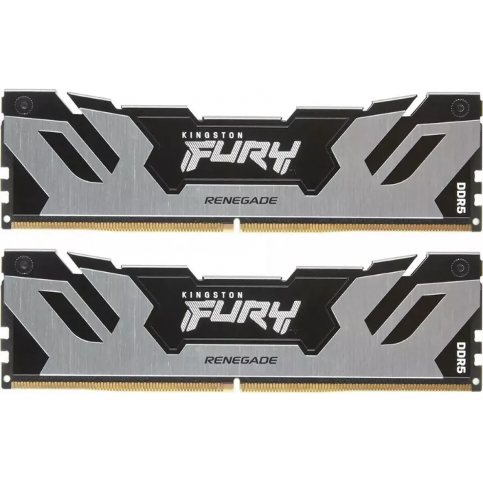 Память оперативная KINGSTON FURY RENEGADE SILVER XMP 48GB 7200MT/s DDR5 CL38 DIMM KF572C38RSK2-48 Память оперативная KINGSTON FURY RENEGADE SILVER XMP 48GB 7200MT/s DDR5 CL38 DIMM KF572C38RSK2-48
