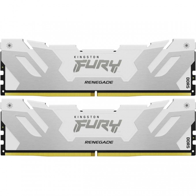 Память оперативная KINGSTON FURY RENEGADE WHITE XMP 32GB 6800MT/s DDR5 CL36 DIMM (Kit of 2) KF568C36RWK2-32 Память оперативная KINGSTON FURY RENEGADE WHITE XMP 32GB 6800MT/s DDR5 CL36 DIMM (Kit of 2) KF568C36RWK2-32