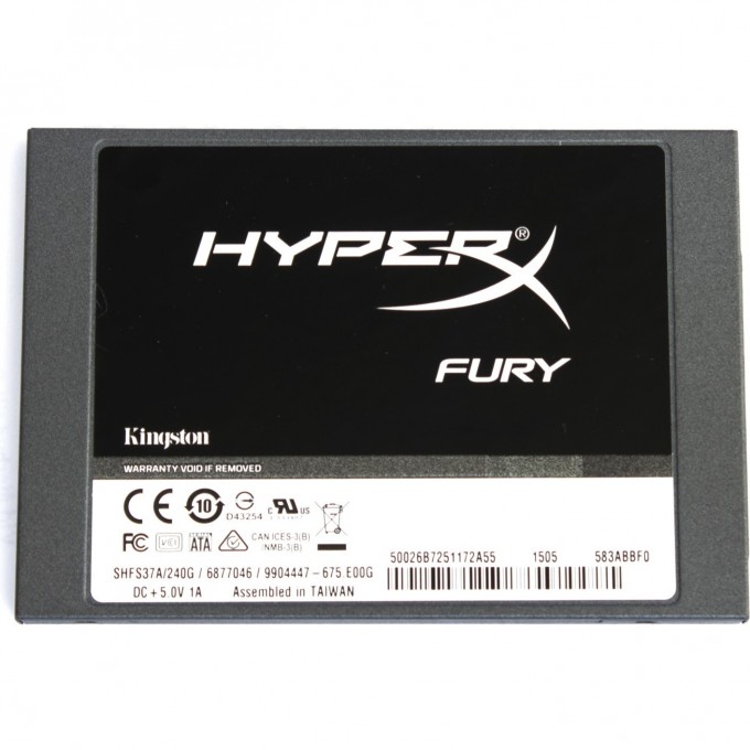 SSD диск KINGSTON HyperX Fury 3D 240Gb KC-S44240-6F 634634 SSD диск KINGSTON HyperX Fury 3D 240Gb KC-S44240-6F 634634