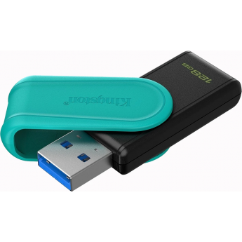 USB Flash накопитель 128Gb KINGSTON DATATRAVELER EXODIA S Black/Turquoise (DTXS/128GB)